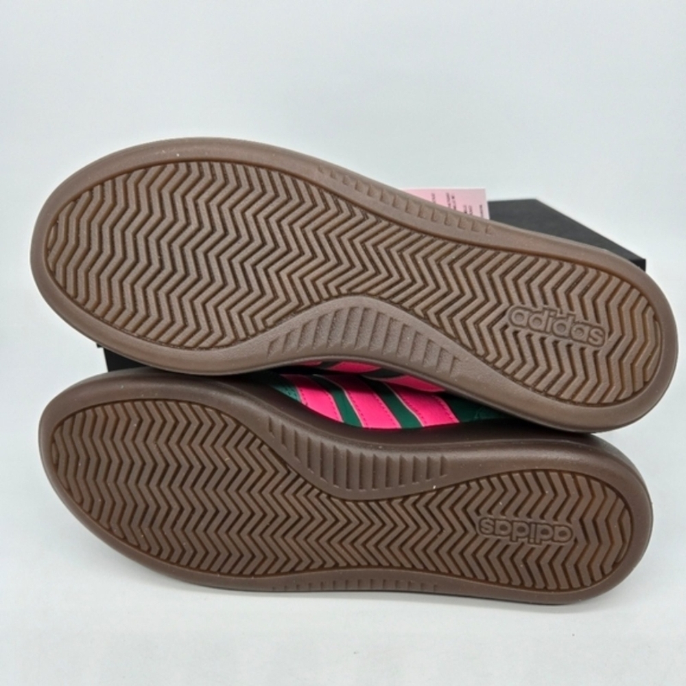 New adidas Barreda Decode 'Semi Court Green Lucid Pink' Women's Shoes Size 9.5 - Picture 7 of 8